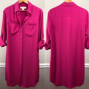 MICHAEL Michael Kors Fuchsia Shirtdress
